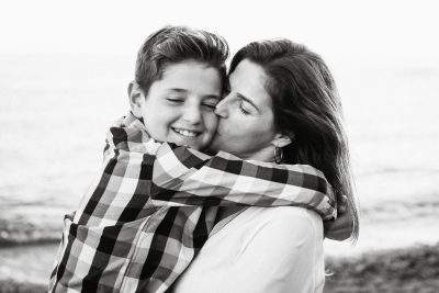 sesion de fotos de familia en la playa