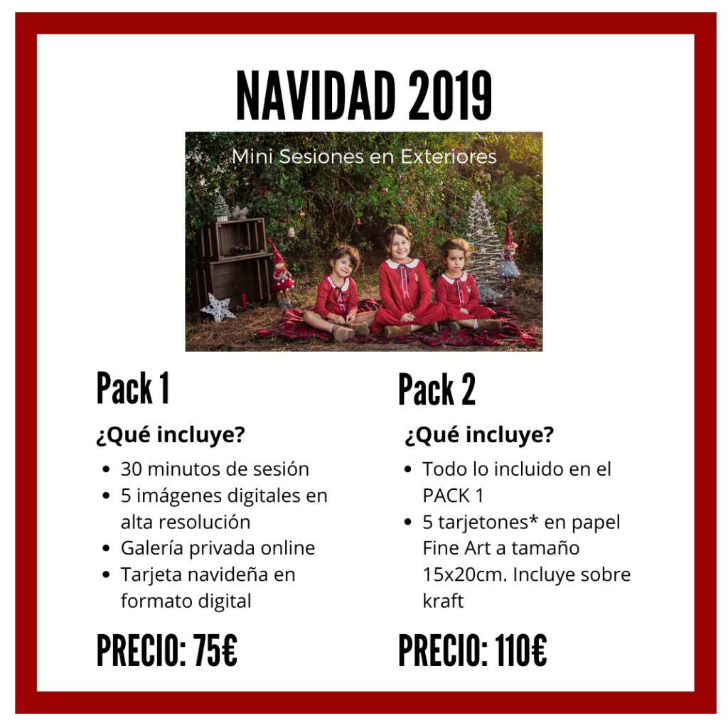 mini sesiones navidad marbella 2019