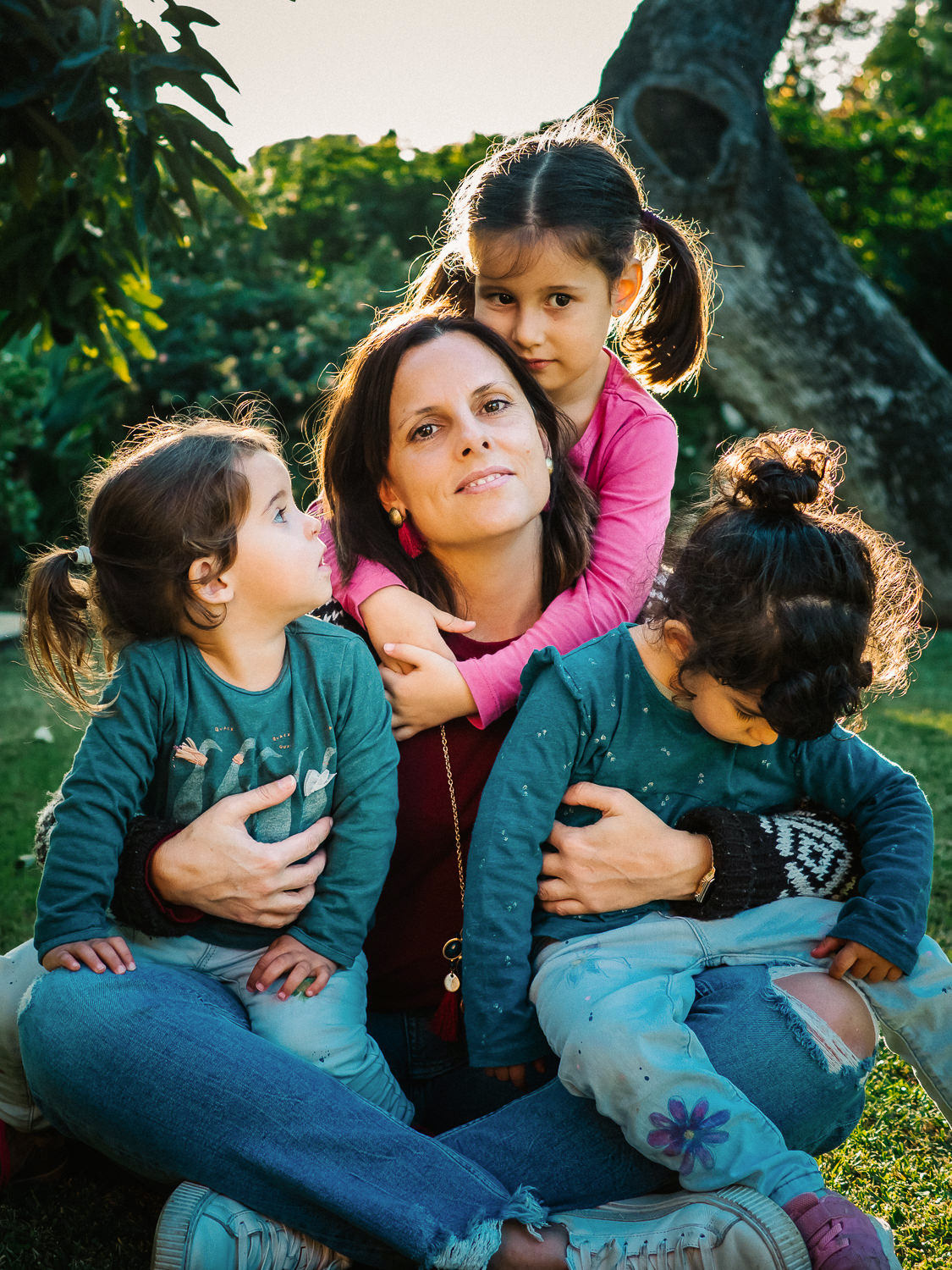 sesion de familia en exteriores marbella