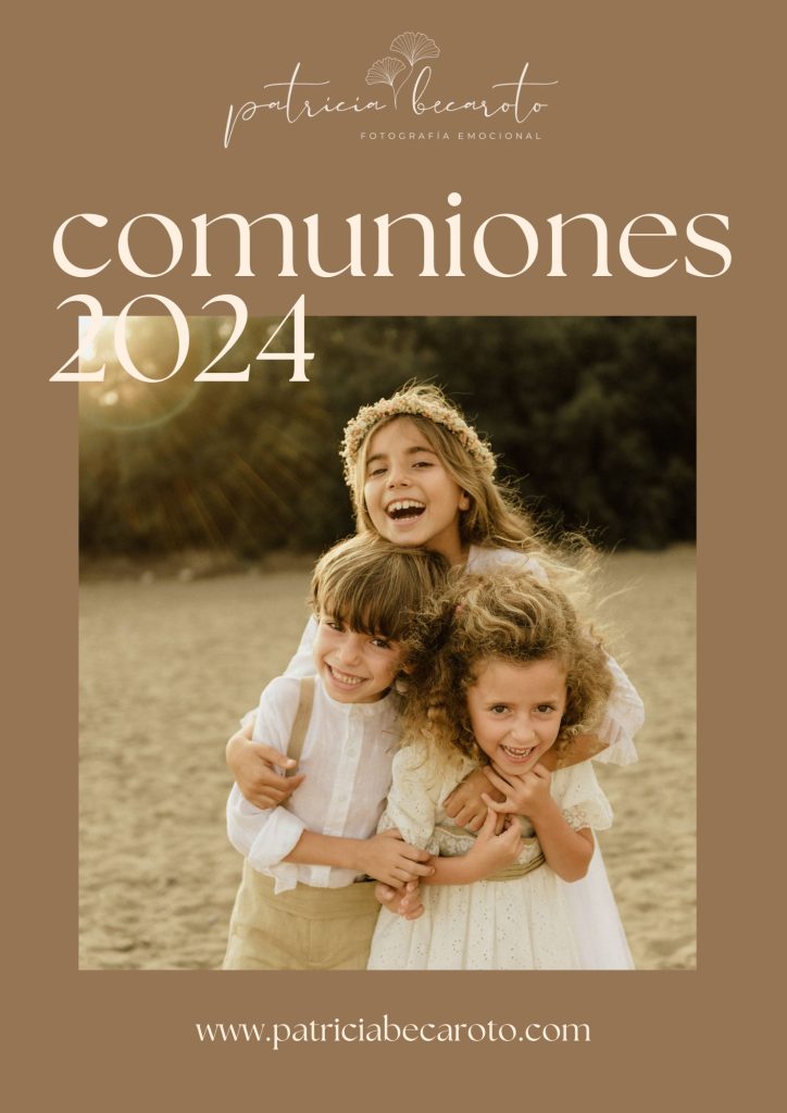 Patricia Becaroto Comuniones 2023. Fotógrafa de familia en Málaga. Patricia Becaroto